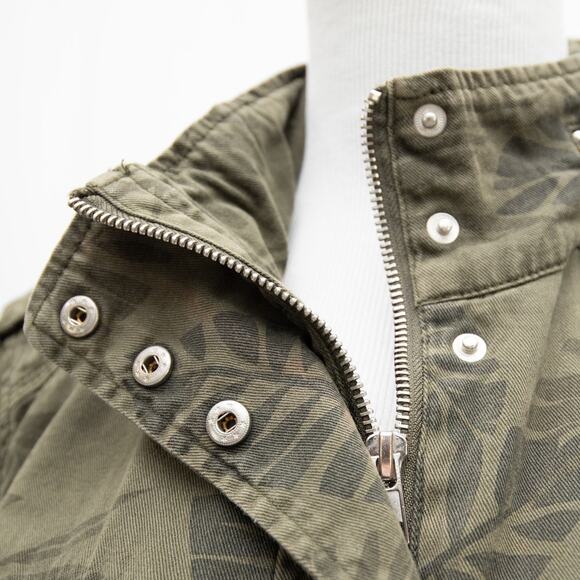 Anthropologie White Crow Olive Green Utility Jacket Size Small - Picture 5 of 11